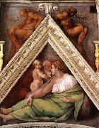 Ancestors of Christ, Michelangelo Buonarroti
